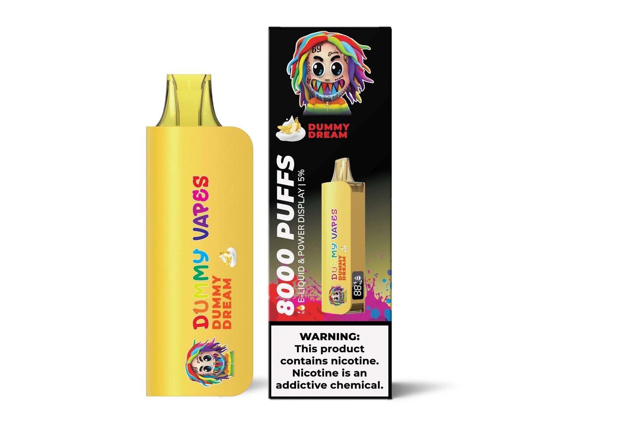 Dummy Vapes 8000 Puffs Disposable Vape - 1 Pack - Image 8