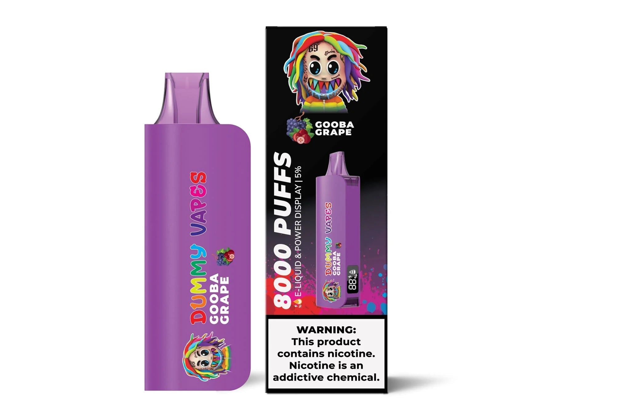 Dummy Vapes 8000 Puffs Disposable Vape - 1 Pack - Image 12