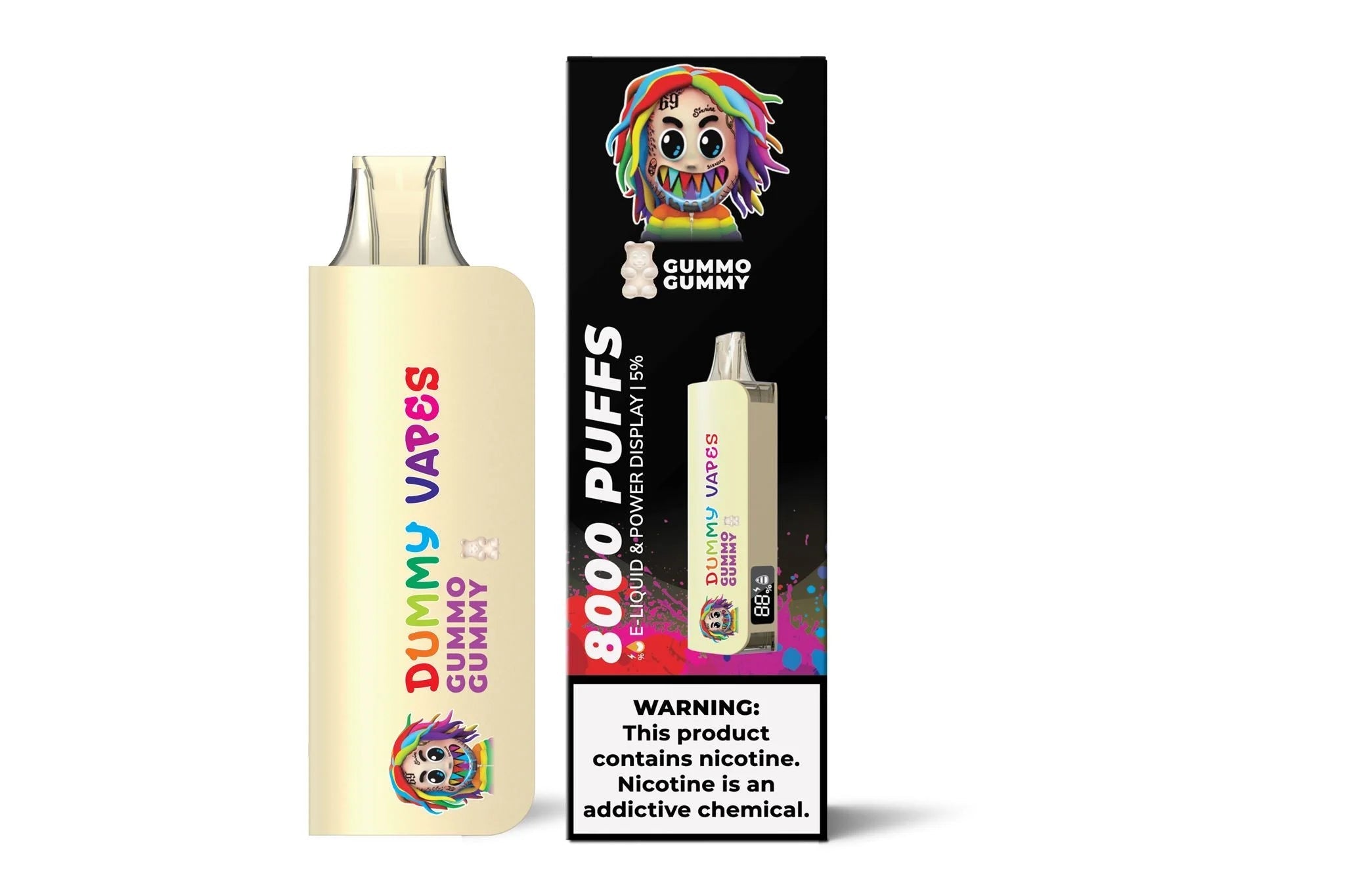 Dummy Vapes 8000 Puffs Disposable Vape - 1 Pack - Image 13