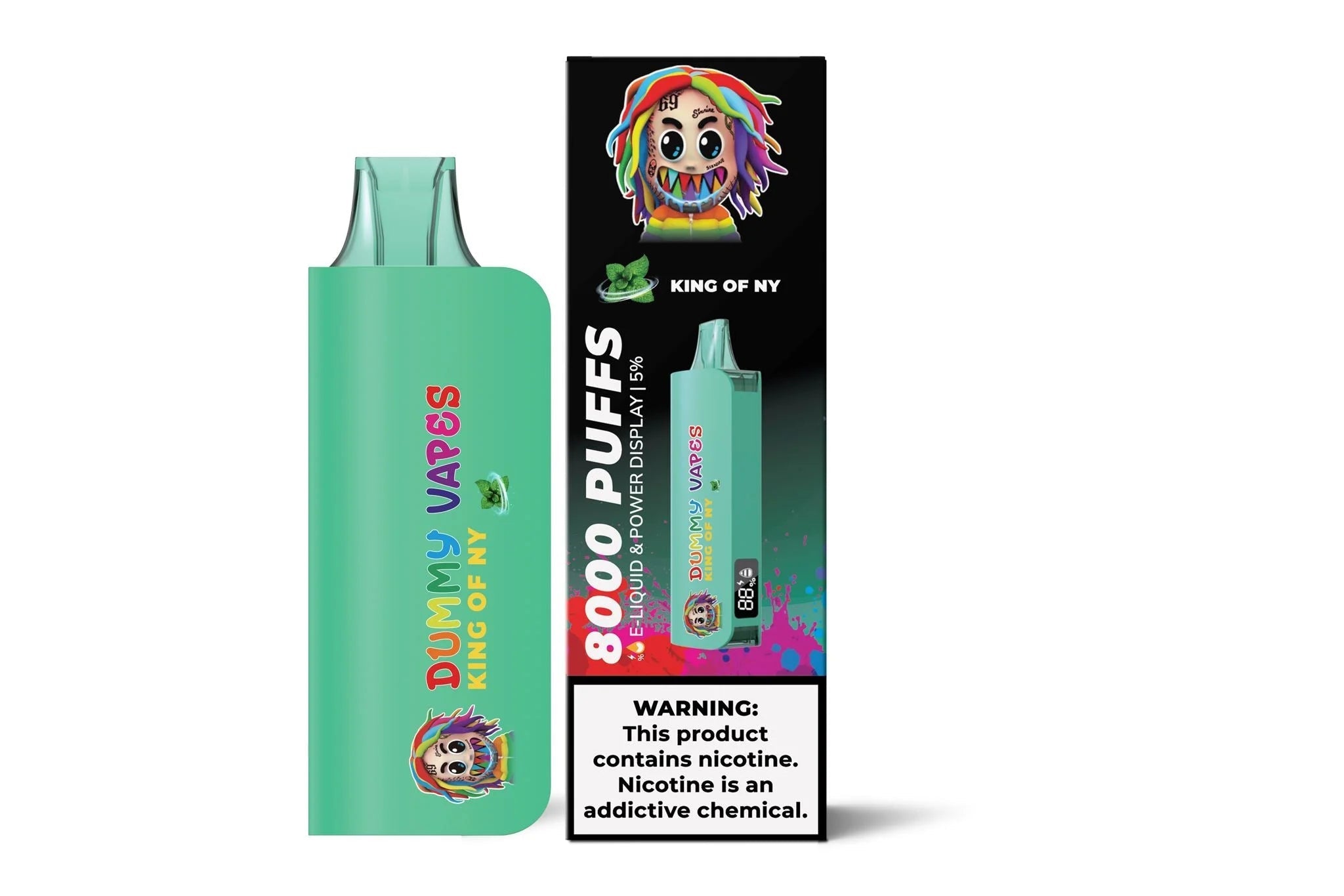 Dummy Vapes 8000 Puffs Disposable Vape - 1 Pack - Image 15