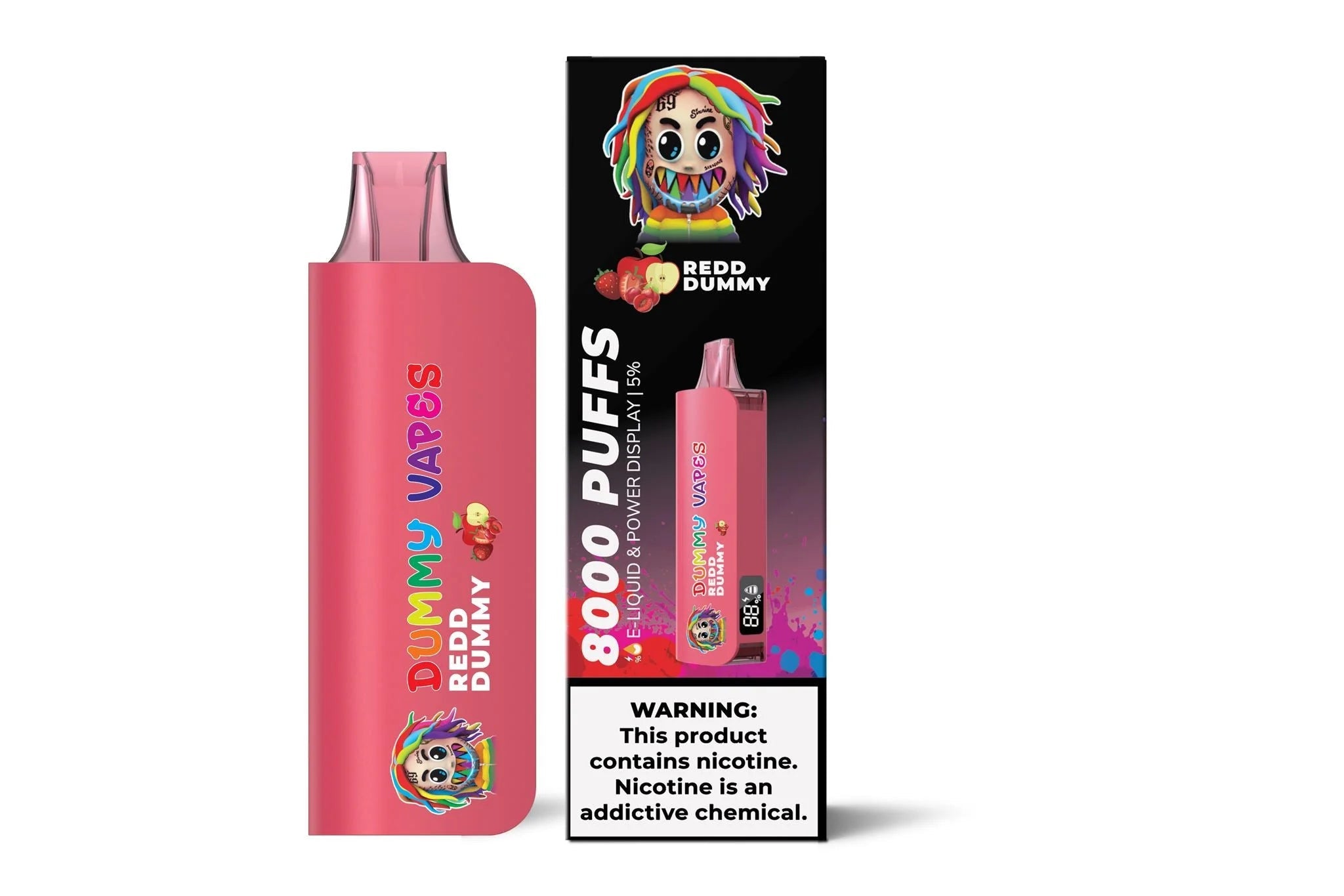 Dummy Vapes 8000 Puffs Disposable Vape - 1 Pack - Image 17