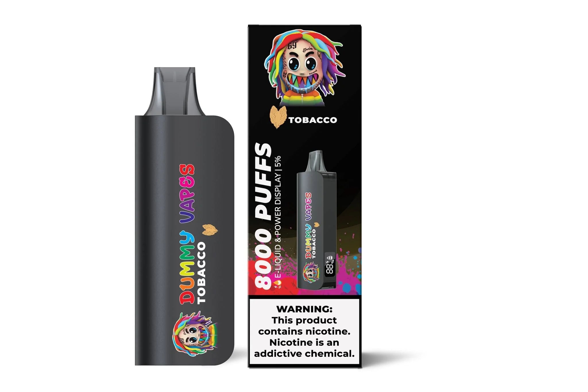 Dummy Vapes 8000 Puffs Disposable Vape - 1 Pack - Image 19
