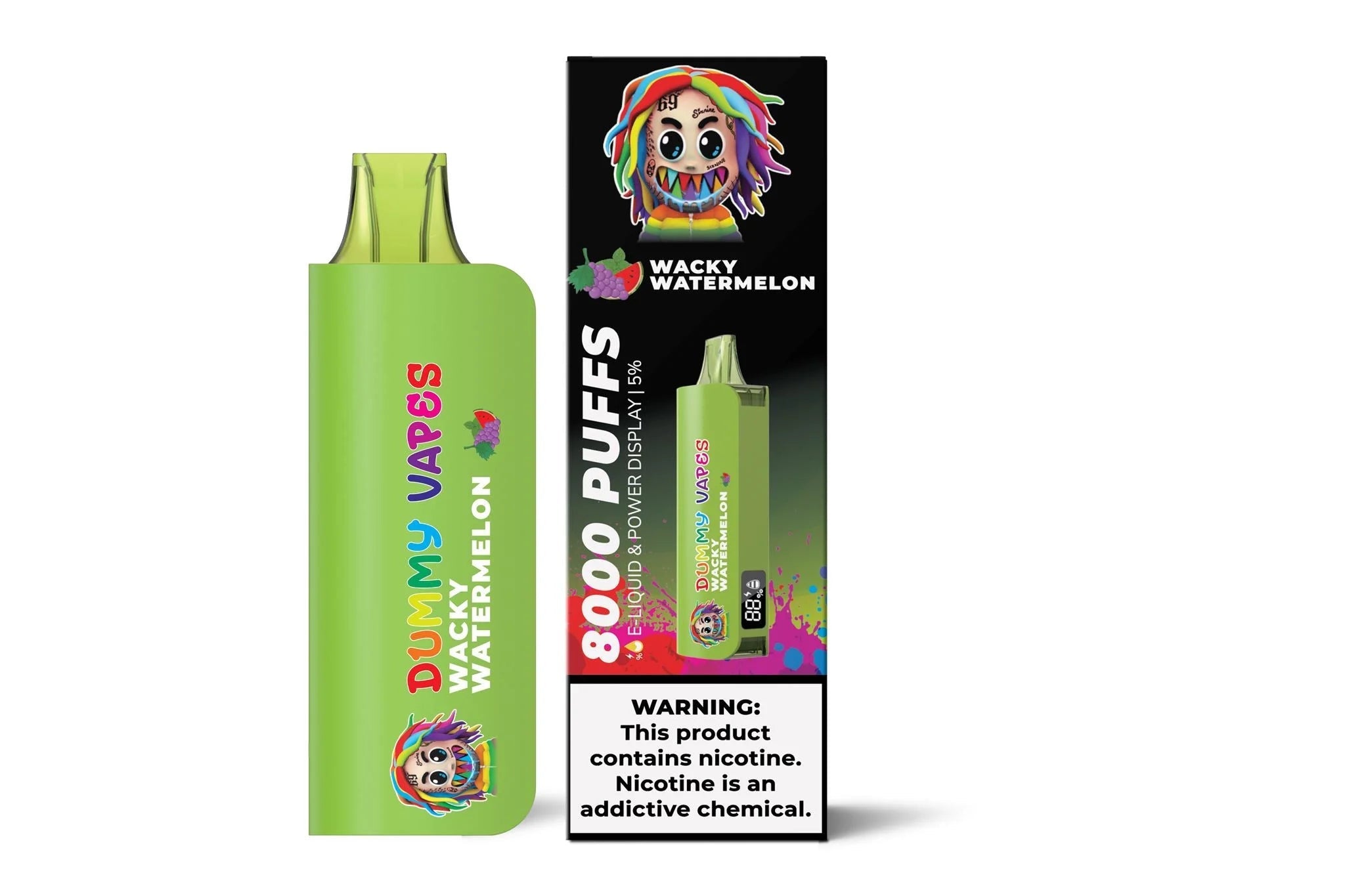 Dummy Vapes 8000 Puffs Disposable Vape - 1 Pack - Image 23
