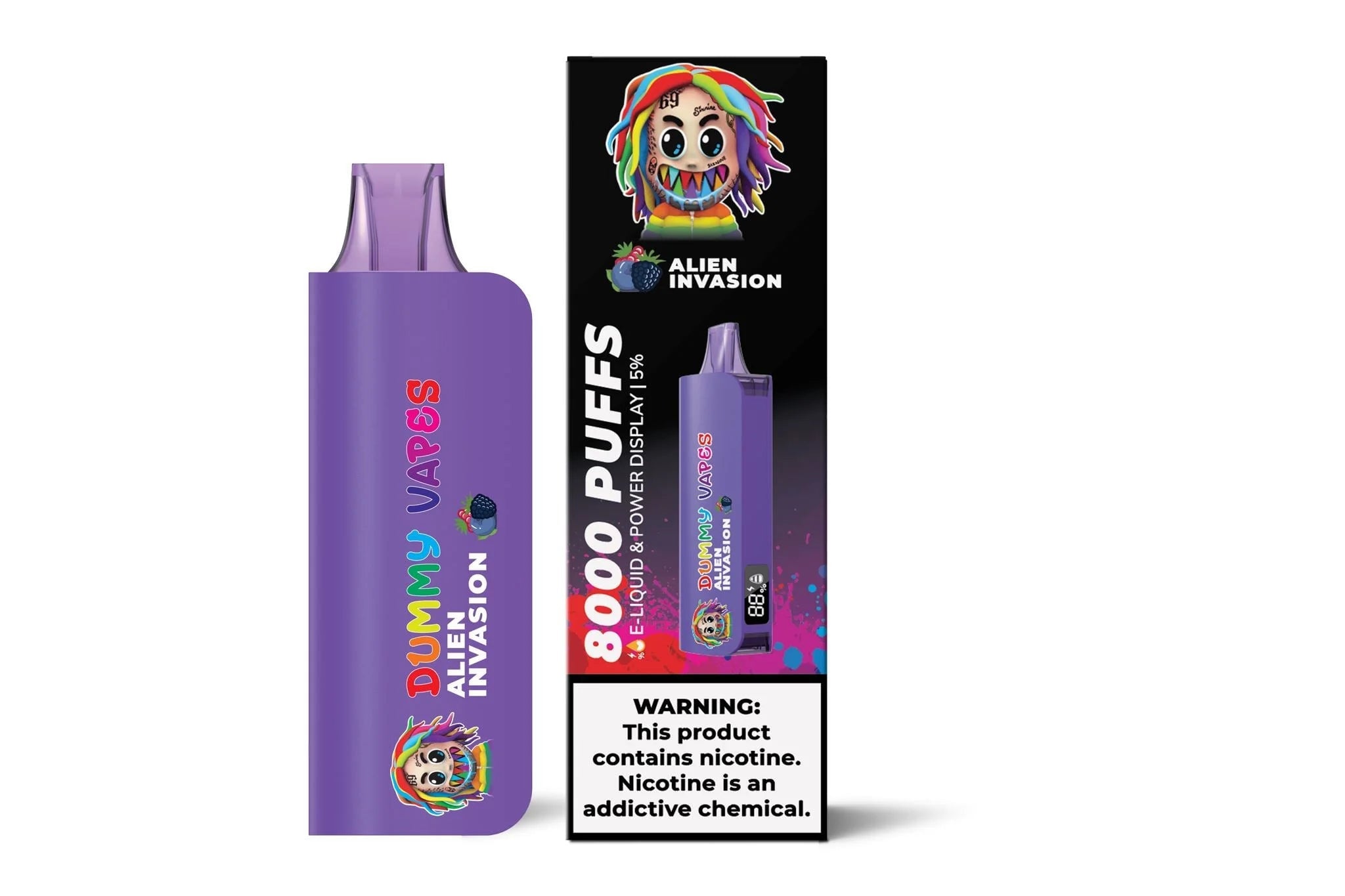 Dummy Vapes 8000 Puffs Disposable Vape - 3 Pack - Image 11
