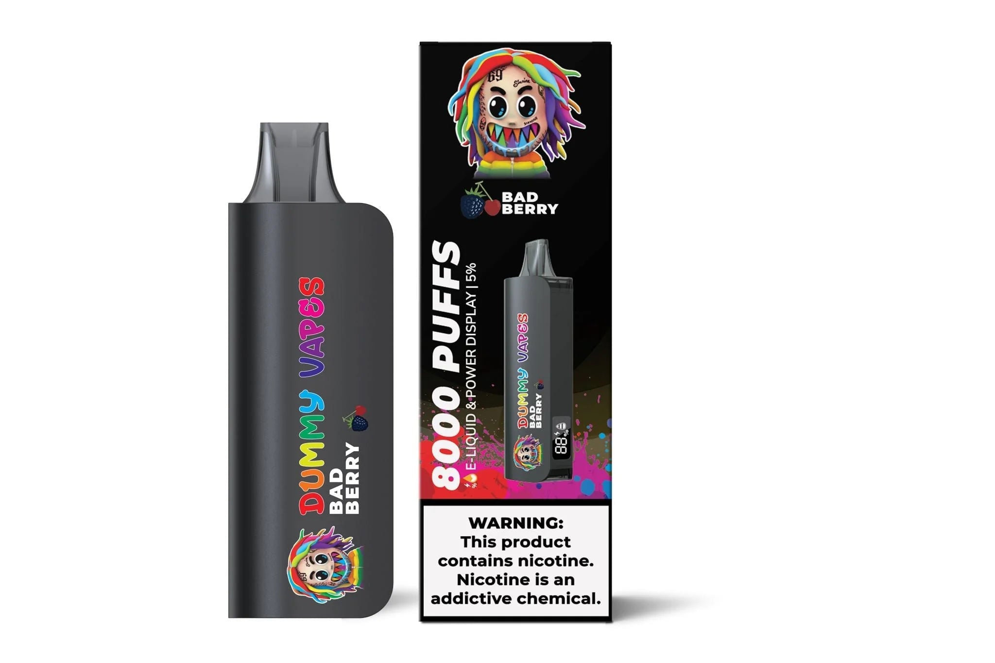 Dummy Vapes 8000 Puffs Disposable Vape - 3 Pack - Image 12