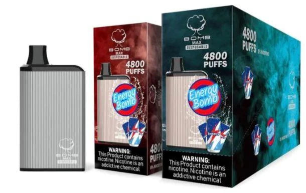 Bomb Max Disposable Vape 4800 Puffs - 3 Pack - Image 7