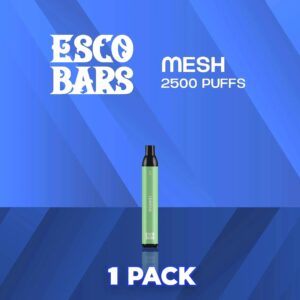 Esco Bar Mesh Coil 2500 Puffs Disposable Vape - 1 Pack