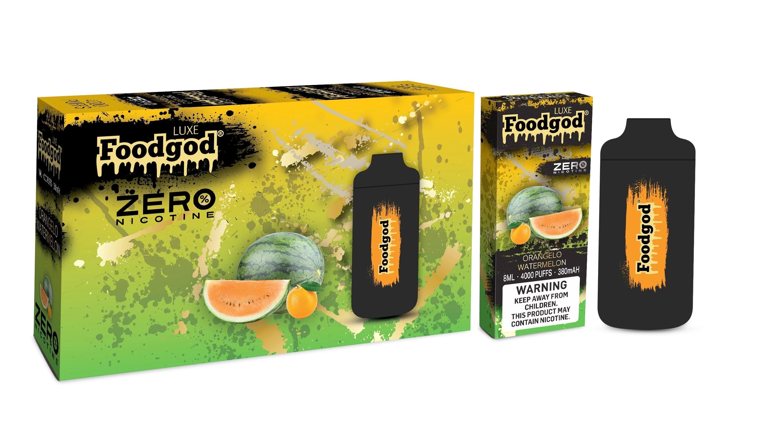Foodgod Luxe Zero Nicotine 4000 Puff Disposable Vape - 1 Pack - Image 15
