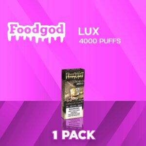 Foodgod Luxe Zero Nicotine 4000 Puff Disposable Vape - 1 Pack