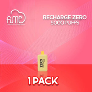 Fume Recharge Zero 0% Disposable Vape - 1 Pack