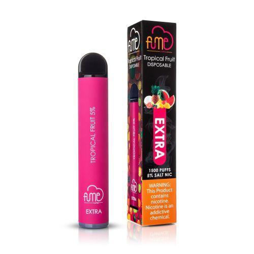10 Pack Fume Extra 1500 Puffs Disposable Vape - Tropical Fruit