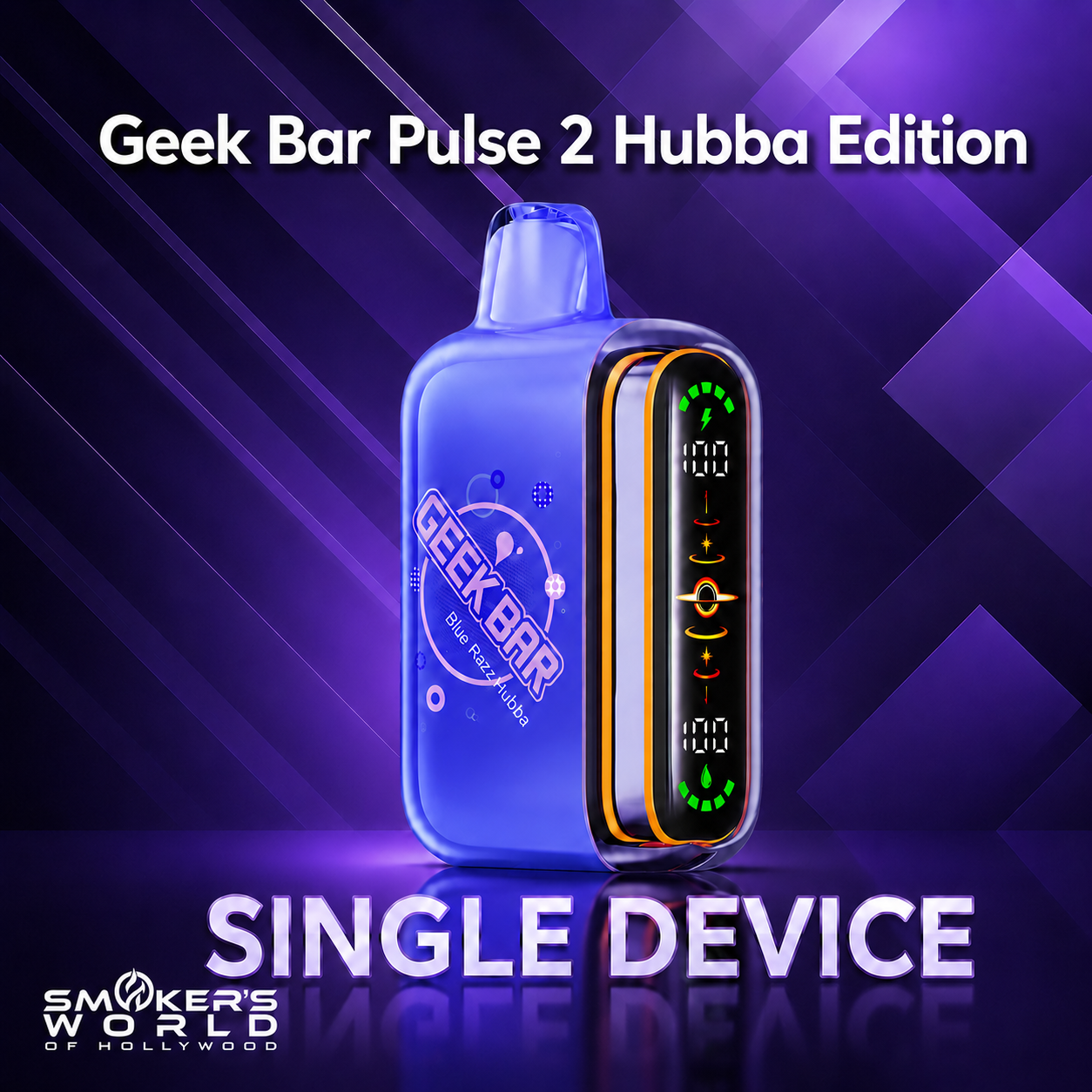 Smoker's World Geek Bar Pulse 2 Hubba Edition - 1 Pack