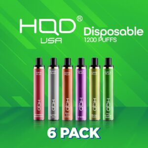 Hqd Cuvie Plus Disposable - 6 Pack