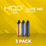 hqd-cuvie-air-3-pack.jpg HQD Cuvie Air Disposable Vape - 3 Pack