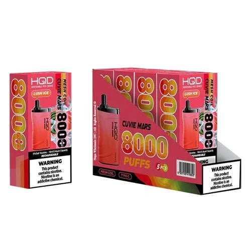HQD Cuvie Mars Disposable Vape - 1 Pack - Image 7