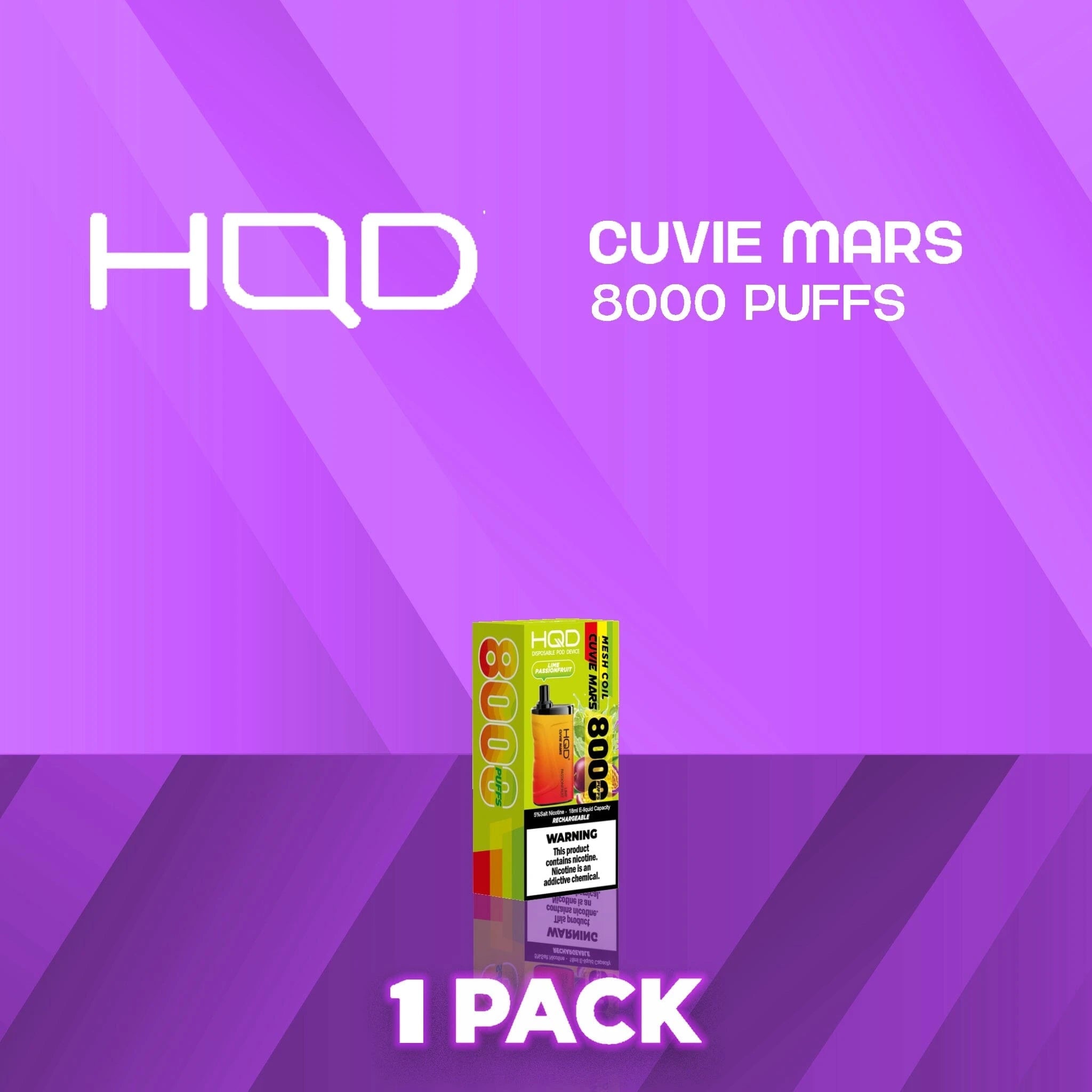 HQD Cuvie Mars Disposable Vape - 1 Pack