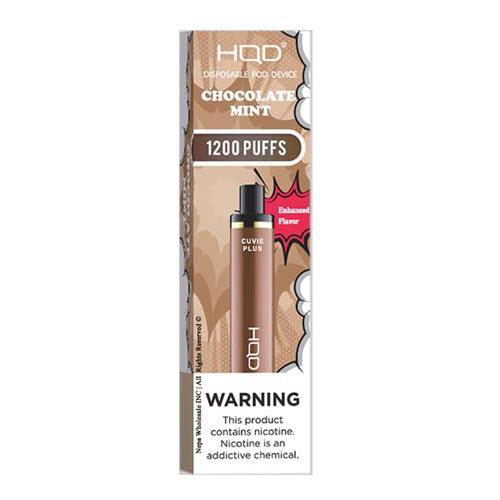 HQD Cuvie Plus Chocolate Mint Flavor - Disposable Vape