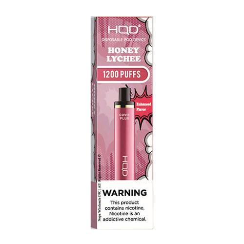 HQD Cuvie Plus Honey Lychee Flavor - Disposable Vape