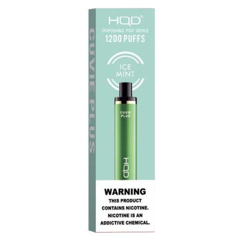 HQD Cuvie Plus Ice Mint Flavor - Disposable Vape