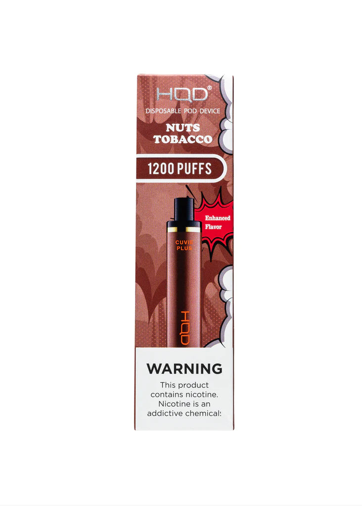 HQD Cuvie Plus 1200 Puffs - 1 Pack - Image 57