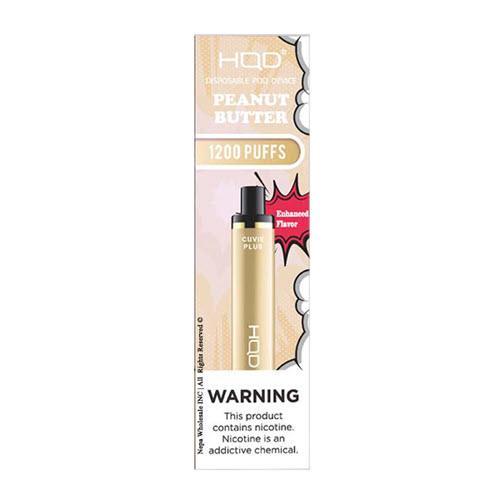HQD Cuvie Plus Peanut Butter Flavor - Disposable Vape
