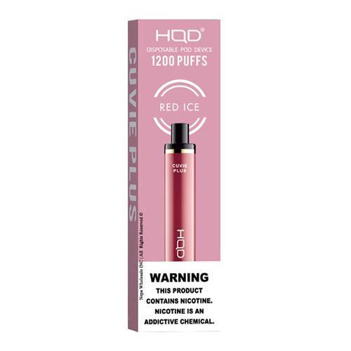 HQD Cuvie Plus Red Ice Flavor - Disposable Vape