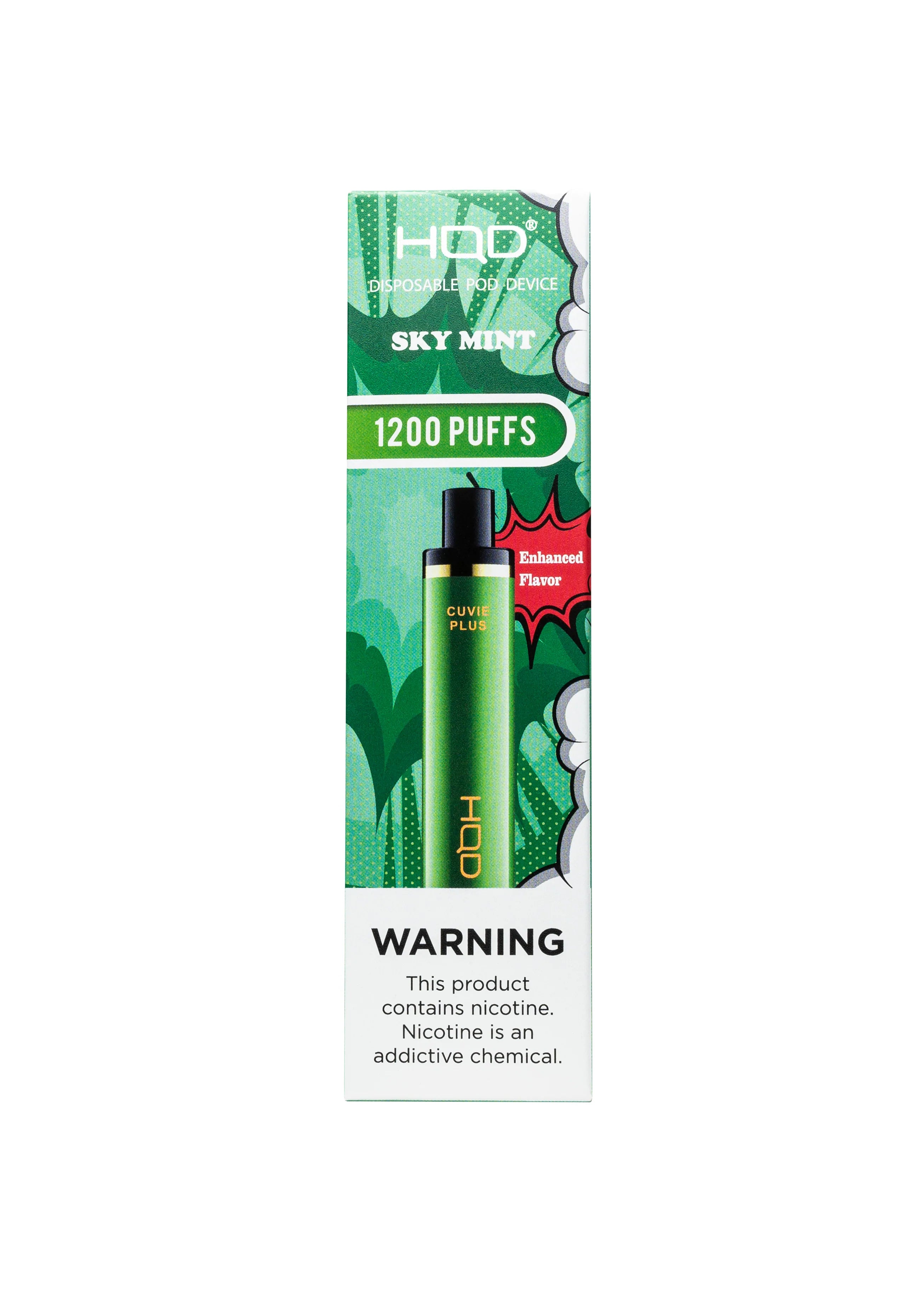 HQD Cuvie Plus 1200 Puffs - 1 Pack - Image 56