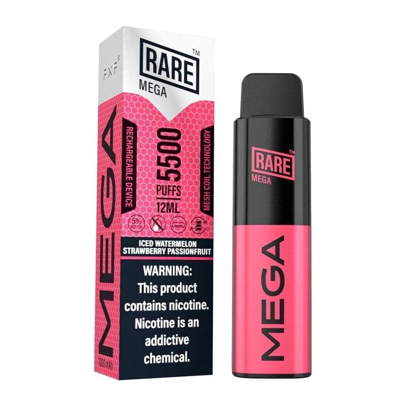 Rare Mega Mesh 5500 Puffs Disposable Vape - 10 Pack - Image 6