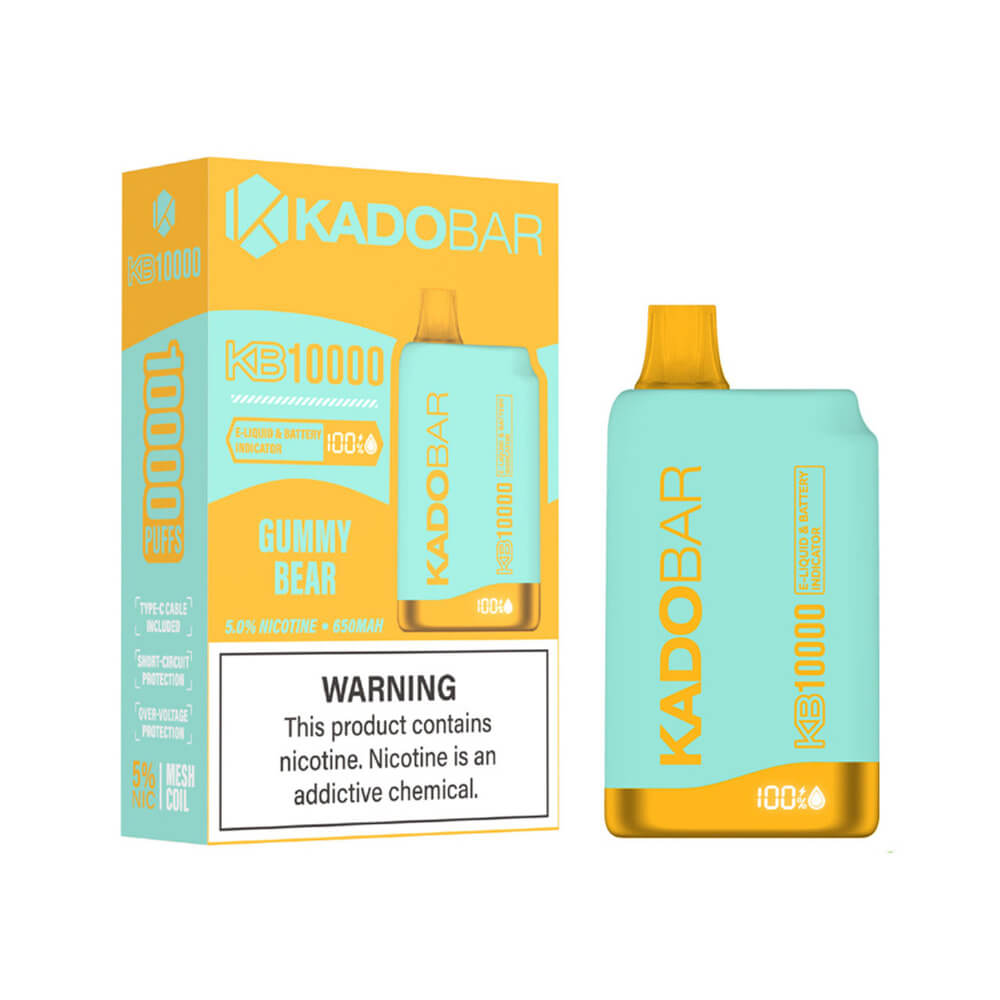 Kado Bar KB10000 Gummy Bear Flavor - Disposable Vape