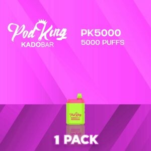 Pod King x Kado Bar PK5000 Disposable Vape - 1 Pack