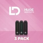 ld-huge-3-pack.jpg LD Huge Disposable Vape - 3Pack
