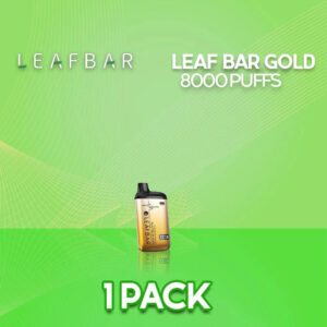 Leaf Bar Platinum Disposable Vape 8000 Puffs - 1 Pack