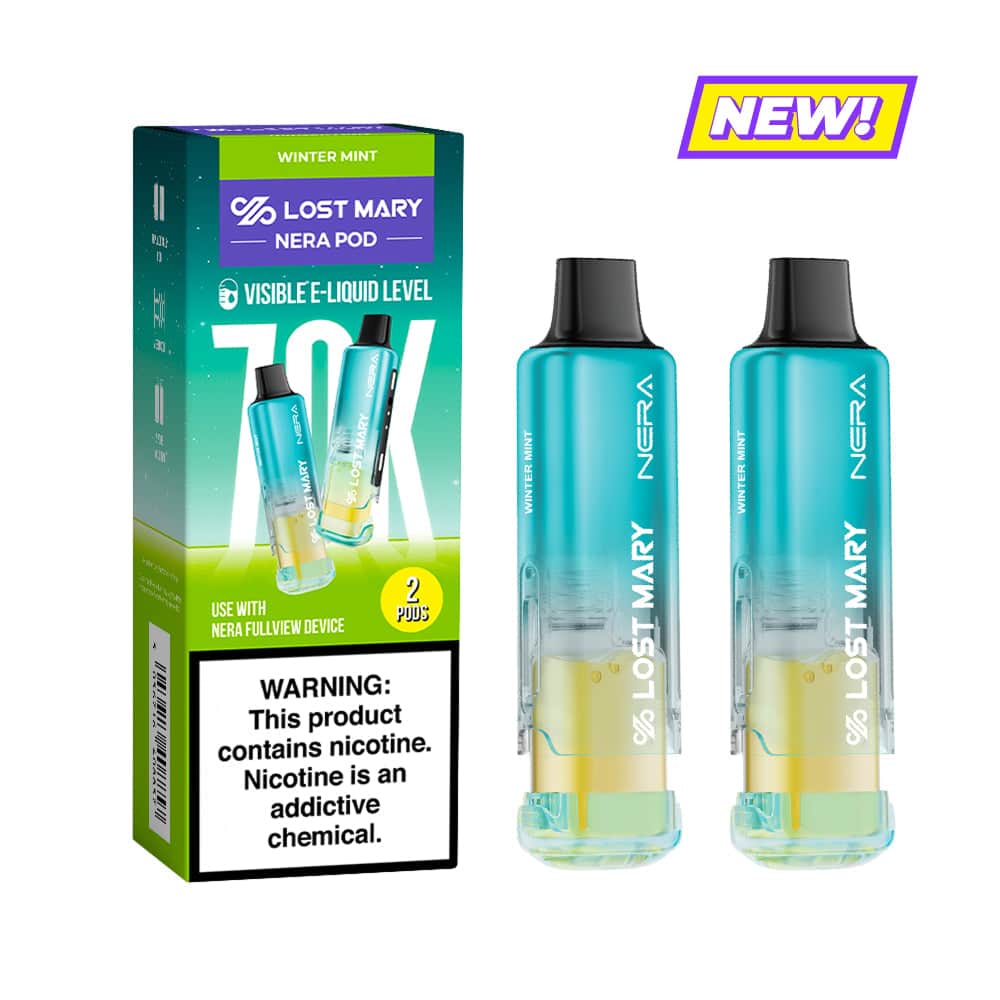 Winter Mint Lost Mary Nera Fullview 70K Pod