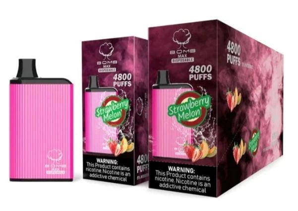 Bomb Max Disposable Vape 4800 Puffs - 3 Pack - Image 12