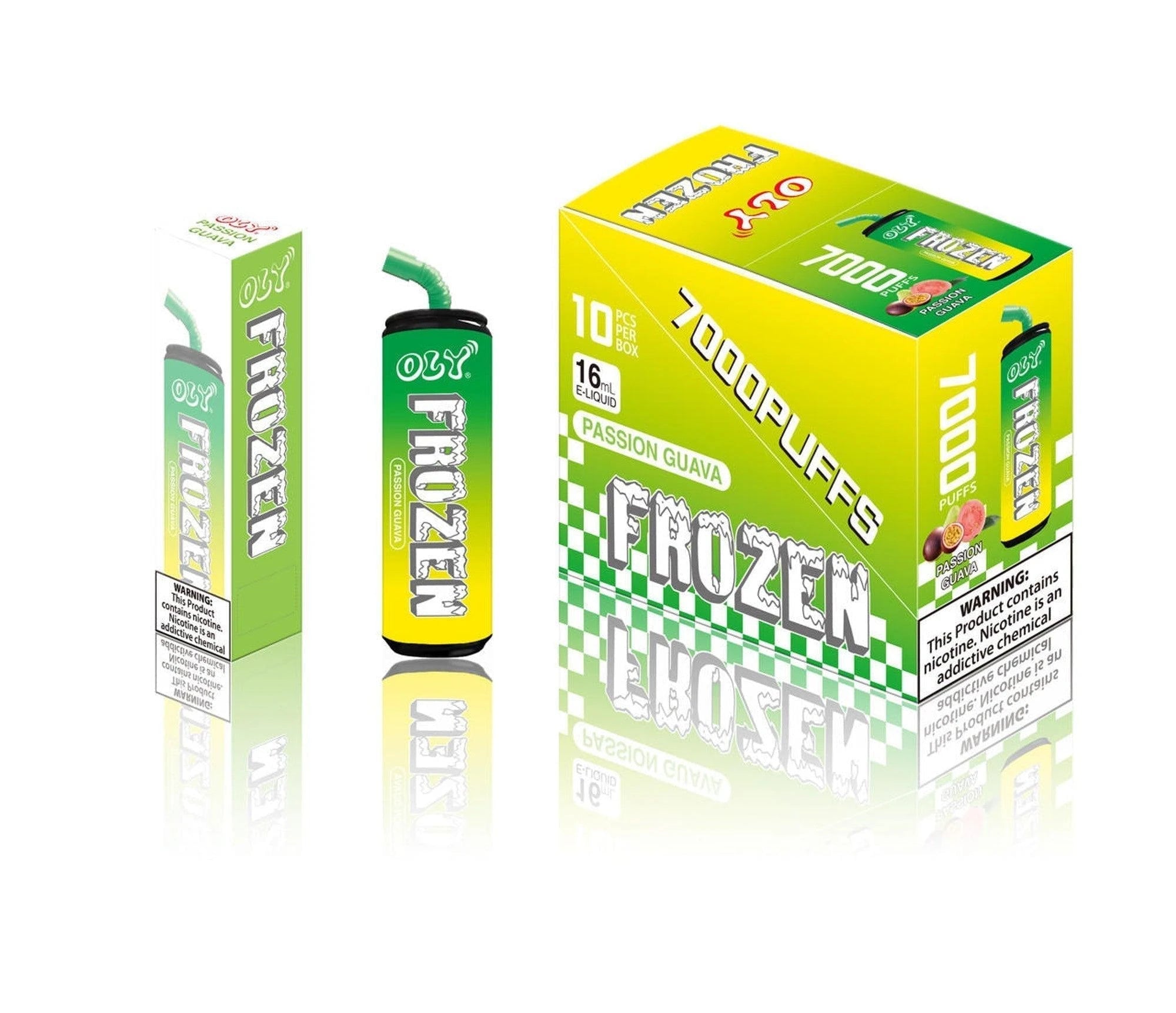 Oly Frozen Disposable Vape 7000 Puffs - 10 Pack - Image 12
