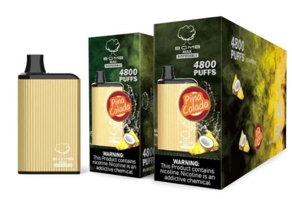 Bomb Max Disposable Vape 4800 Puffs - 6 Pack - Image 11