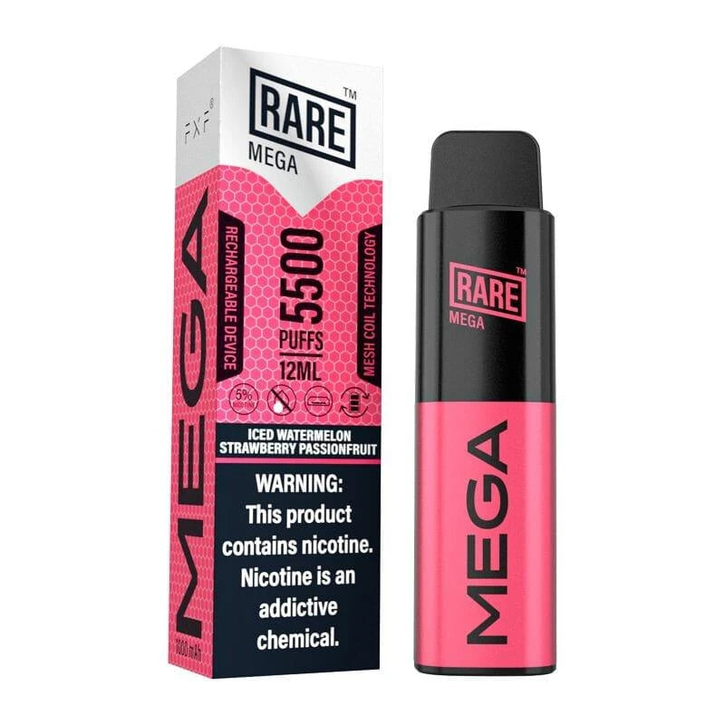Rare Mega Mesh 5500 Puffs Disposable Vape - 1 Pack - Image 3