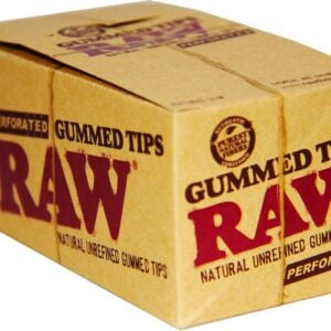 Raw Perforated Gummed Tips - Pack of 24