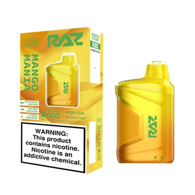 Raz CA6000 Disposable Vape - (1 Pack) - Image 14