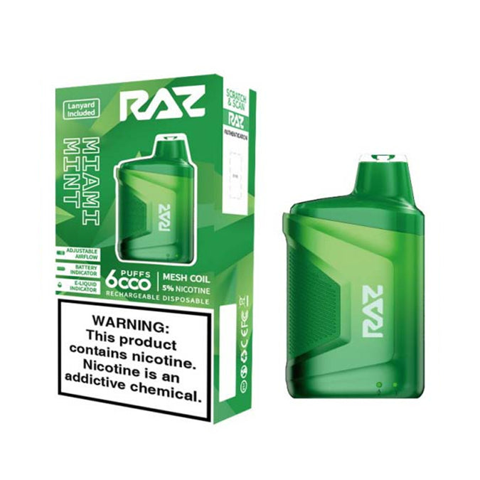 Raz CA6000 Disposable Vape - (1 Pack) - Image 13