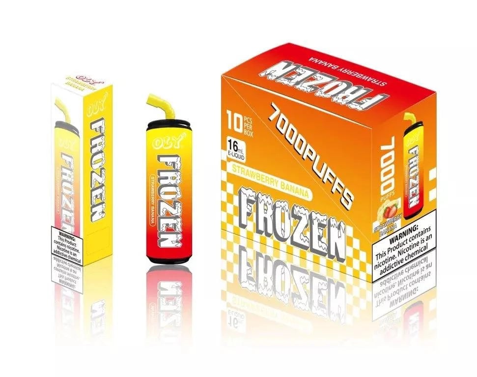 Oly Frozen Disposable Vape 7000 Puffs - 10 Pack - Image 6