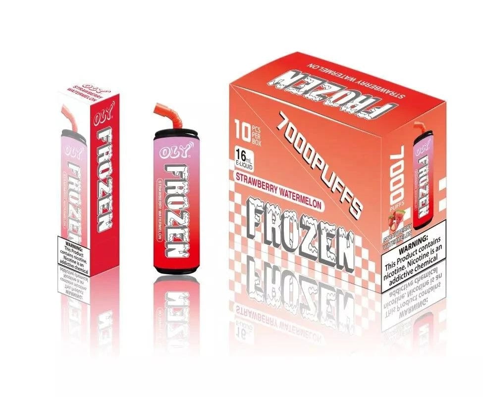 Oly Frozen Disposable Vape 7000 Puffs - 10 Pack - Image 8
