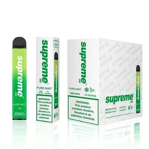 Supreme Zero Disposable Vape Device - 1 Pack - Image 6