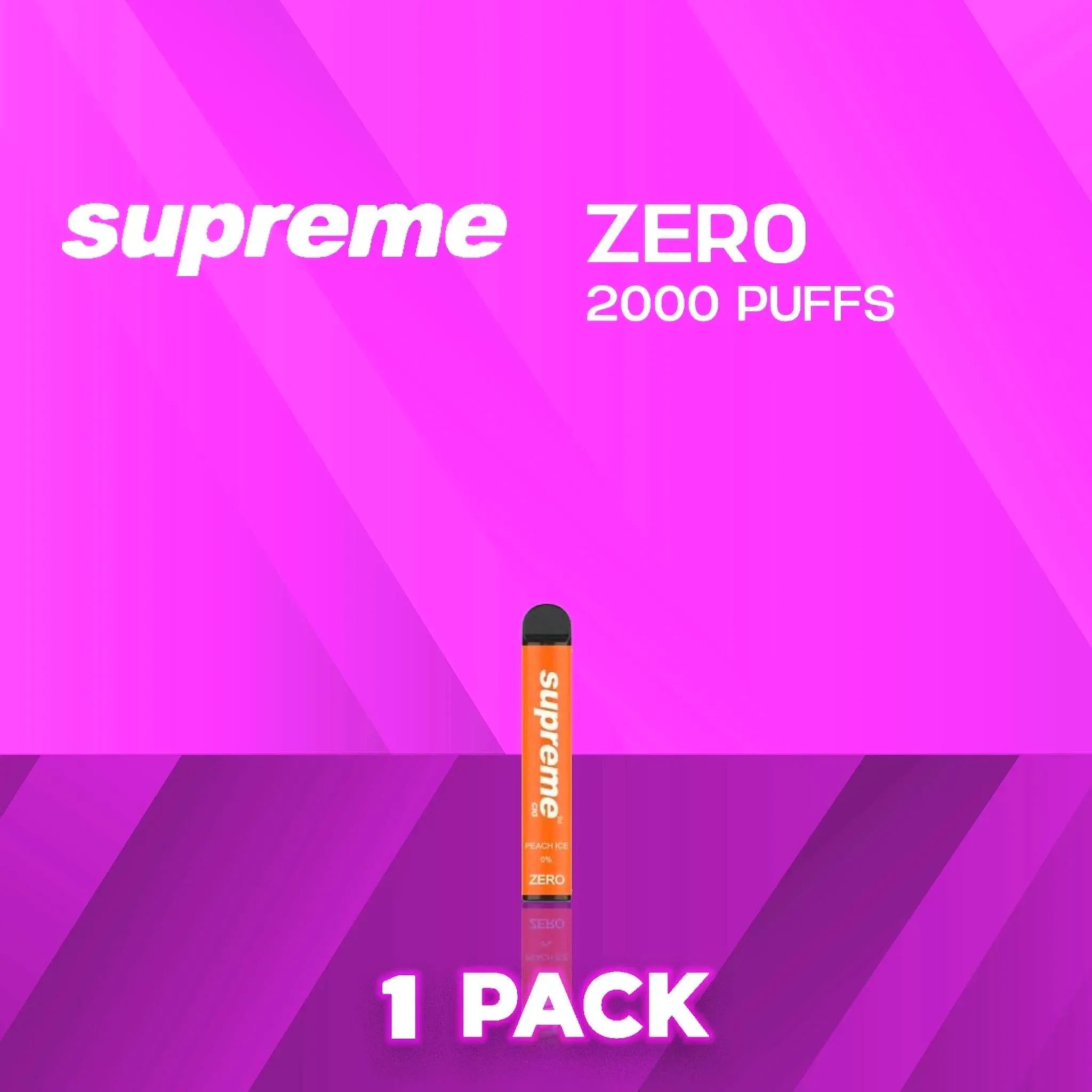 Supreme Zero Disposable Vape Device - 1 Pack