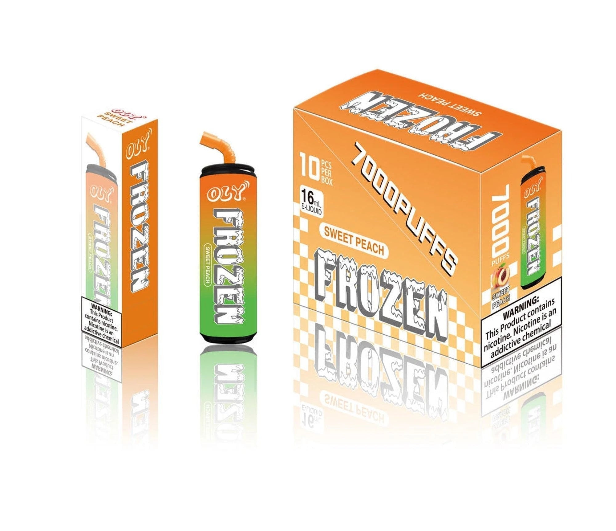 Oly Frozen Disposable Vape 7000 Puffs - 10 Pack - Image 13