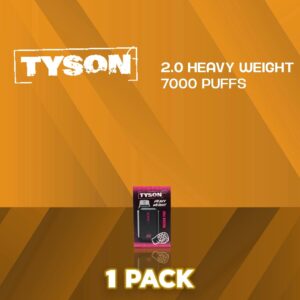 Tyson 2.0 Heavy Weight Disposable Vape - 1 Pack