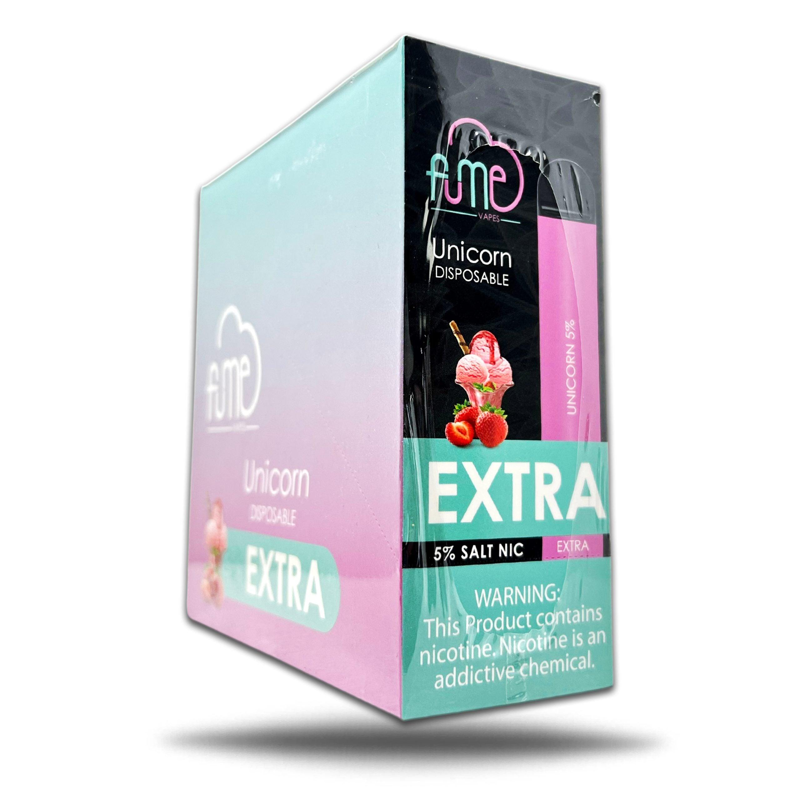 10 Pack Fume Extra 1500 Puffs Disposable Vape - Unicorn