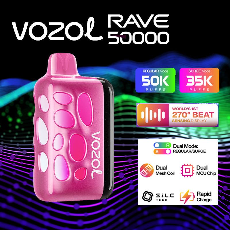 VOZOL Rave 50000