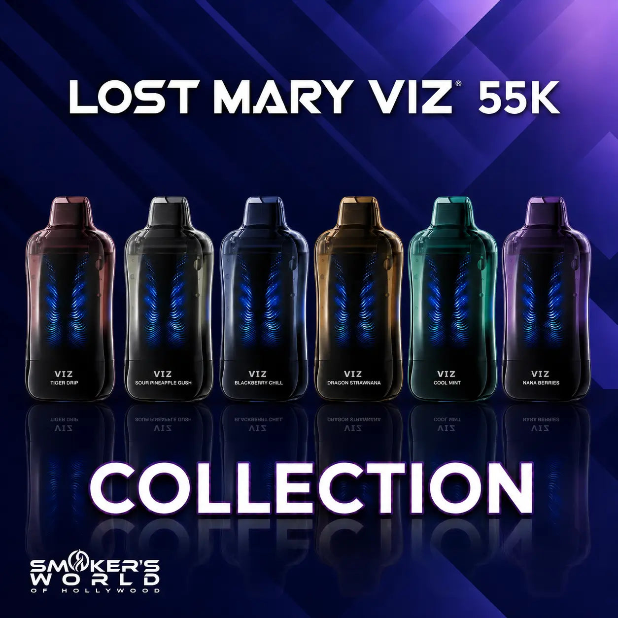 Lost Mary VIZ 55K Vapes Collection