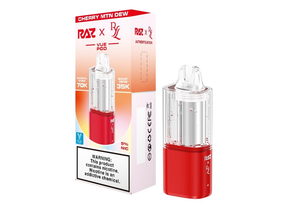 RAZ RYL Vue 70K Pod - Cherry MTN Dew